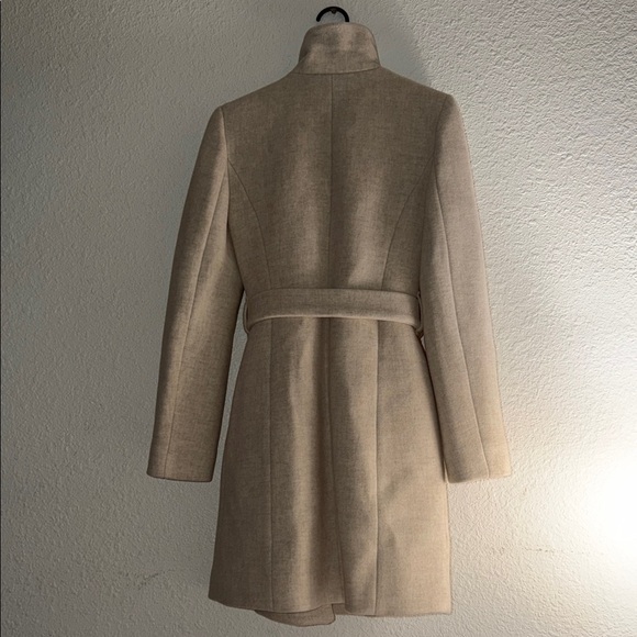 Aritzia Funnel Neck Connor Coat - Wool Cashmere Blend - Picture 3 of 12